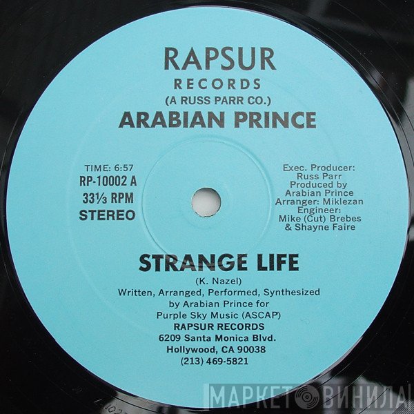 The Arabian Prince  - Strange Life