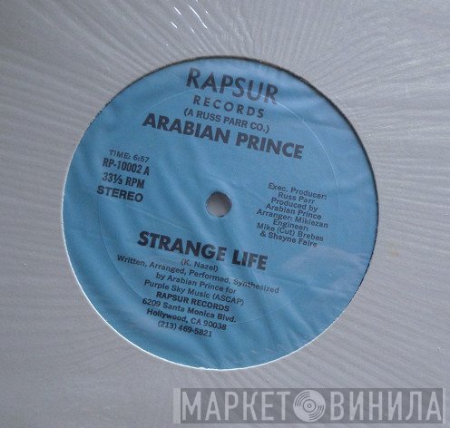 The Arabian Prince  - Strange Life