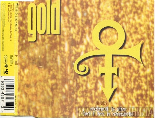 The Artist (Formerly Known As Prince) - Gold