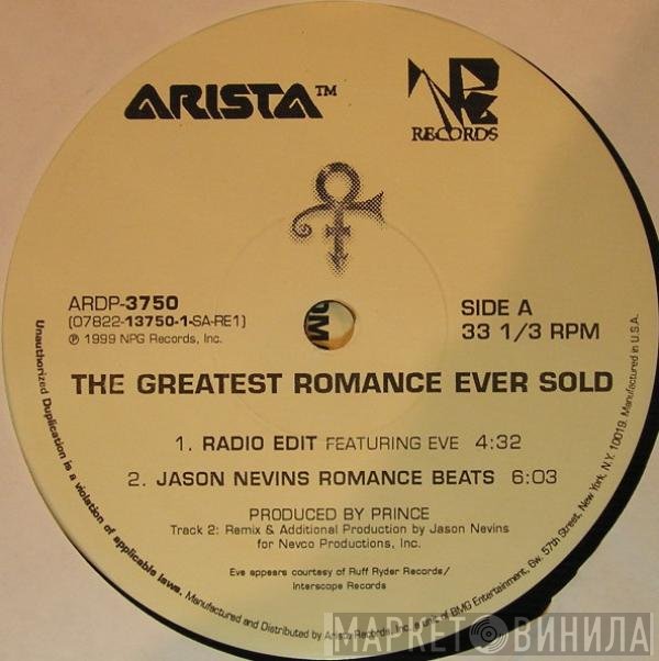 The Artist (Formerly Known As Prince) - The Greatest Romance Ever Sold