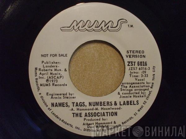 The Association   - Names, Tags, Numbers & Labels
