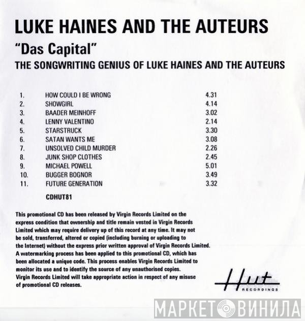 The Auteurs, Luke Haines - Das Capital