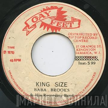 The Baba Brooks Band, The Saints  - Brown Eyes / King Size
