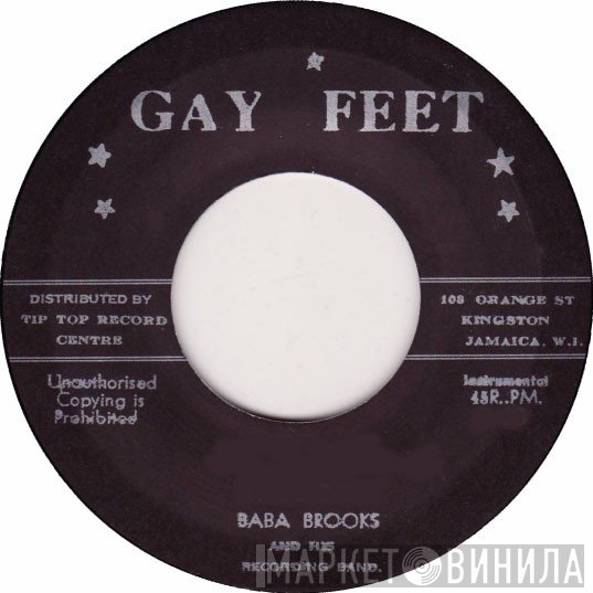The Baba Brooks Band, The Saints  - Brown Eyes / King Size