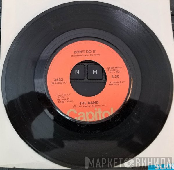 The Band  - Don't Do It / Rag Mama Rag