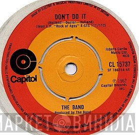 The Band - Don't Do It