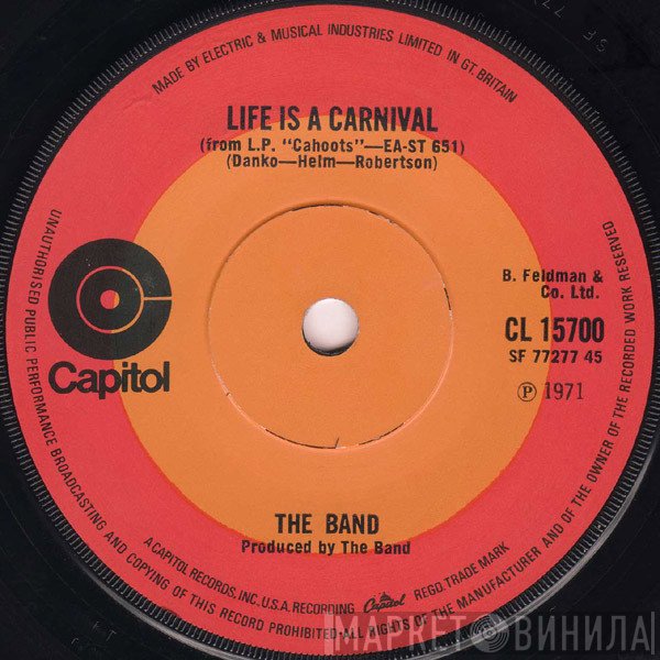 The Band - Life Is A Carnival