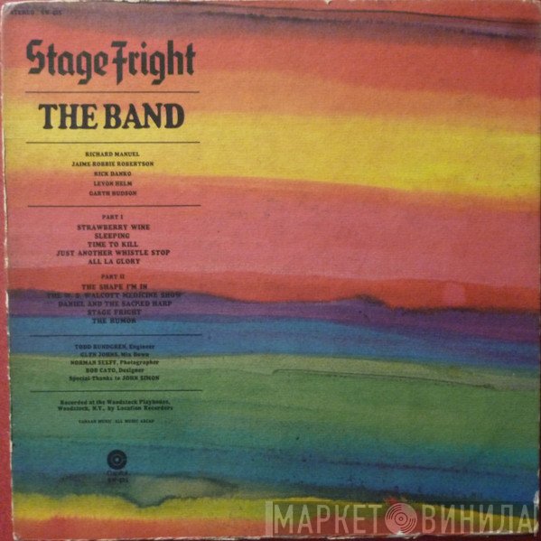 The Band  - Stage Fright