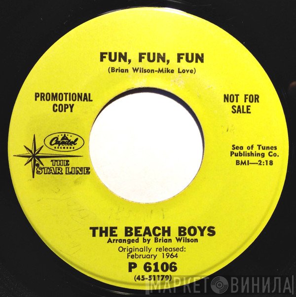 The Beach Boys  - Fun, Fun, Fun / Why Do Fools Fall In Love