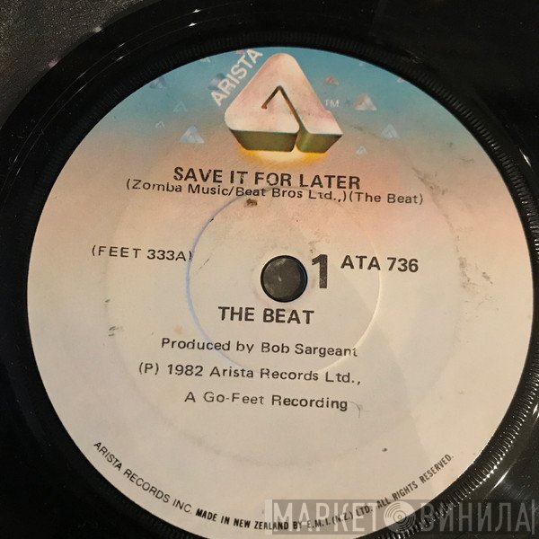 The Beat   - Save It For Later