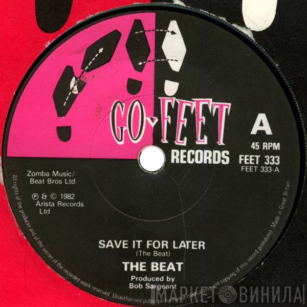 The Beat  - Save It For Later