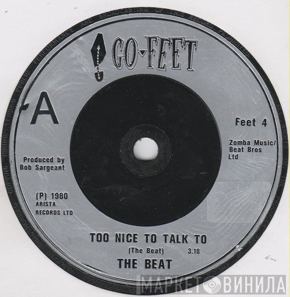 The Beat  - Too Nice To Talk To
