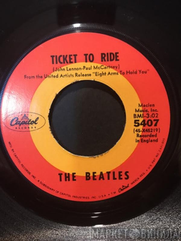 The Beatles  - Ticket To Ride / Yes It Is