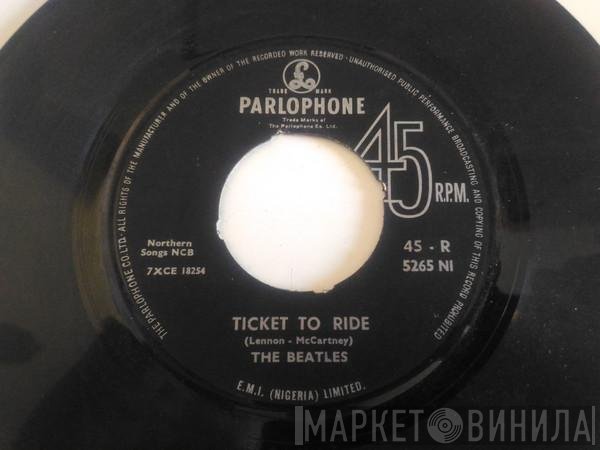 The Beatles  - Ticket To Ride / Yes It Is