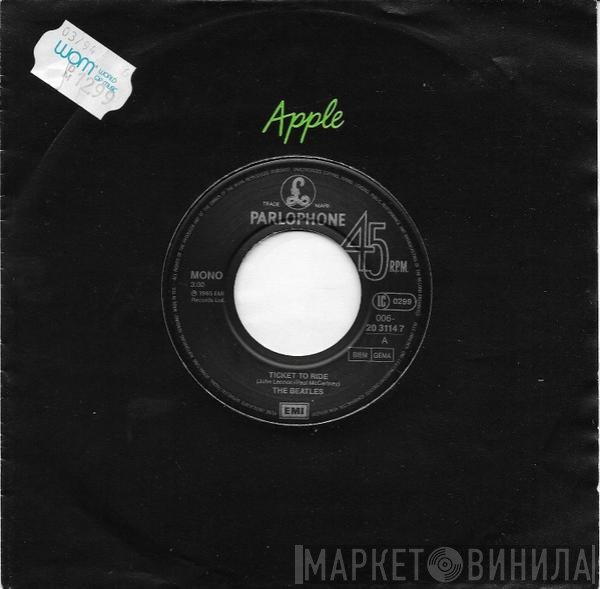 The Beatles  - Ticket To Ride / Yes It Is