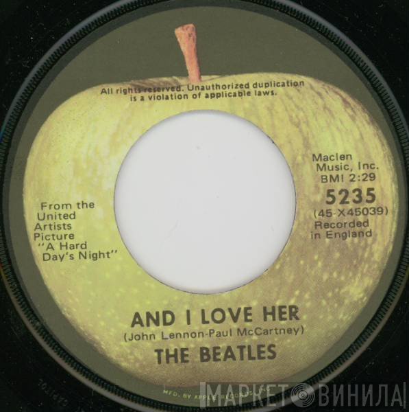 The Beatles - And I Love Her