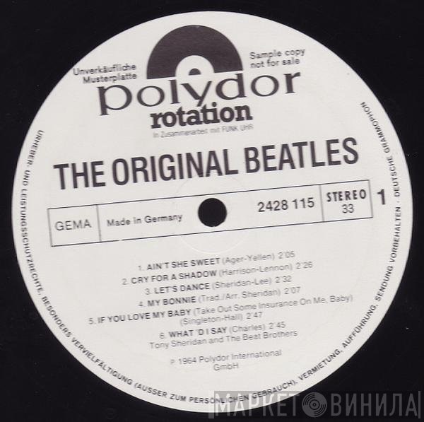 The Beatles Featuring Tony Sheridan  - In Hamburg