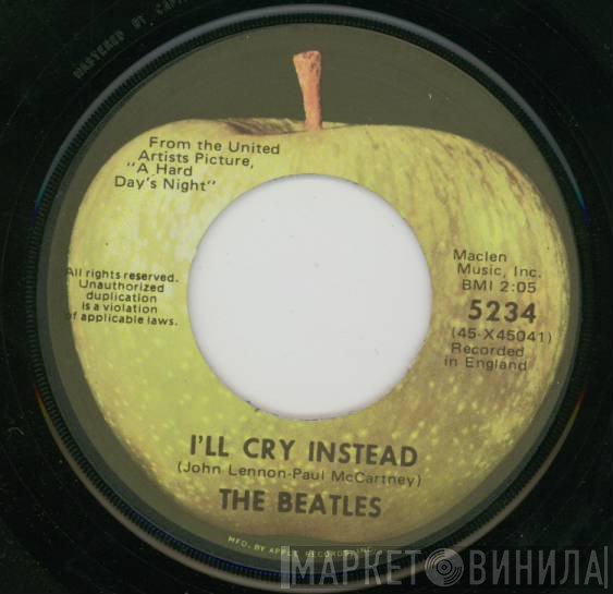 The Beatles - I'll Cry Instead