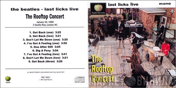The Beatles  - Last Licks Live - The Rooftop Concert