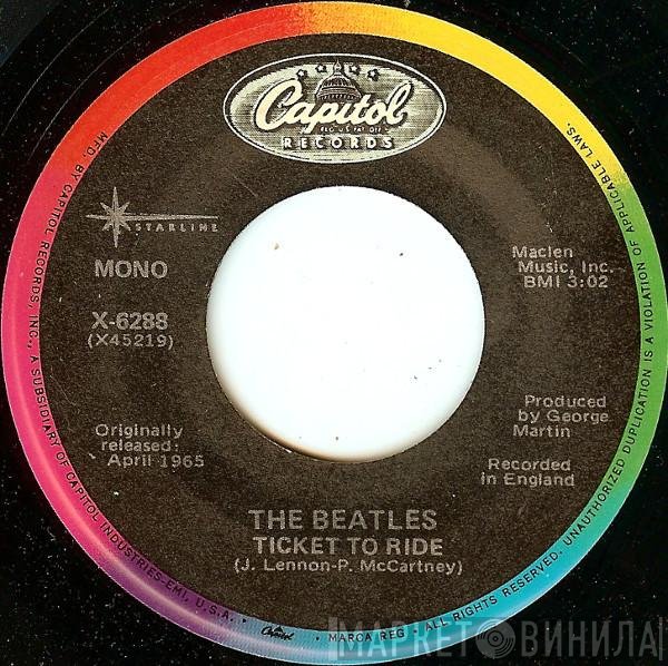 The Beatles  - Ticket To Ride