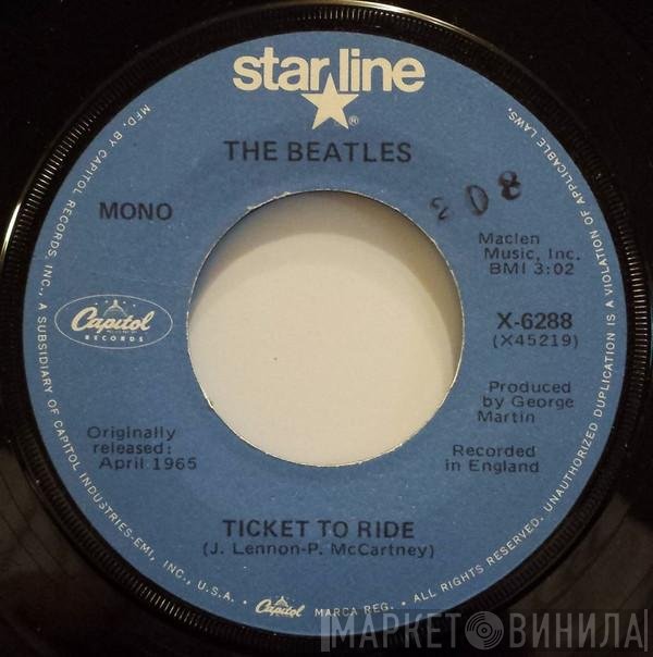 The Beatles  - Ticket To Ride