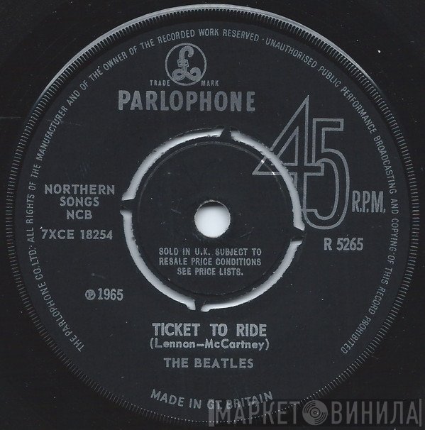 The Beatles  - Ticket To Ride