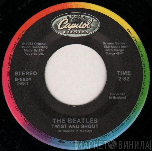 The Beatles - Twist And Shout / There's A Place