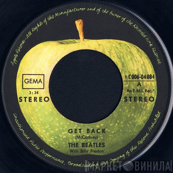 The Beatles With Billy Preston  - Get Back