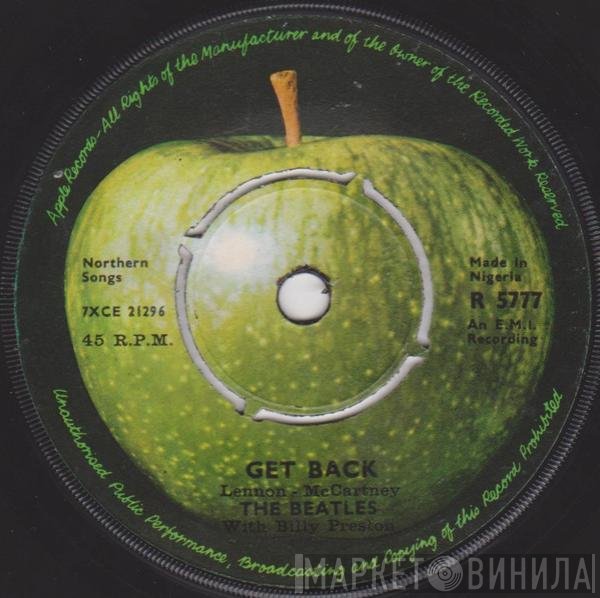 The Beatles With Billy Preston  - Get Back