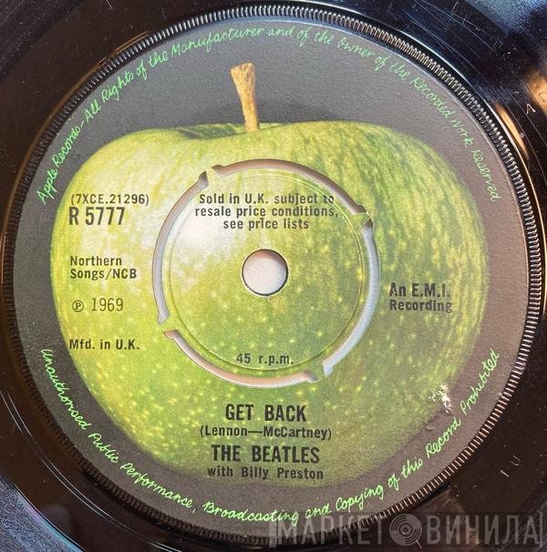 The Beatles With Billy Preston  - Get Back