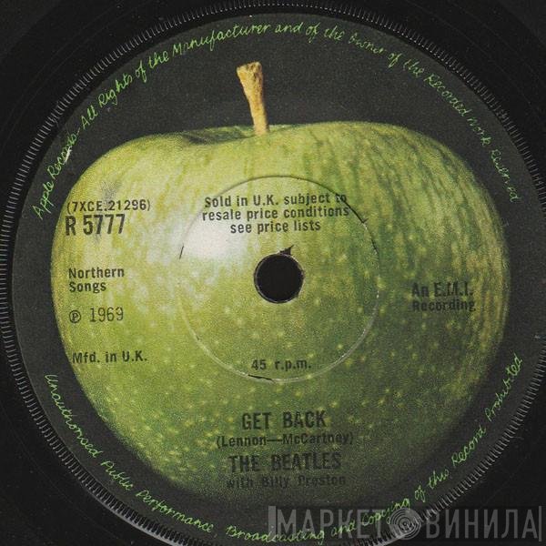 The Beatles With Billy Preston  - Get Back