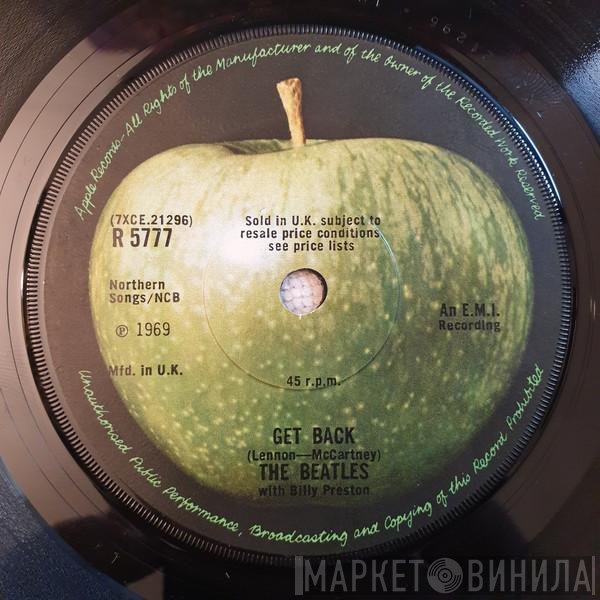 The Beatles With Billy Preston  - Get Back
