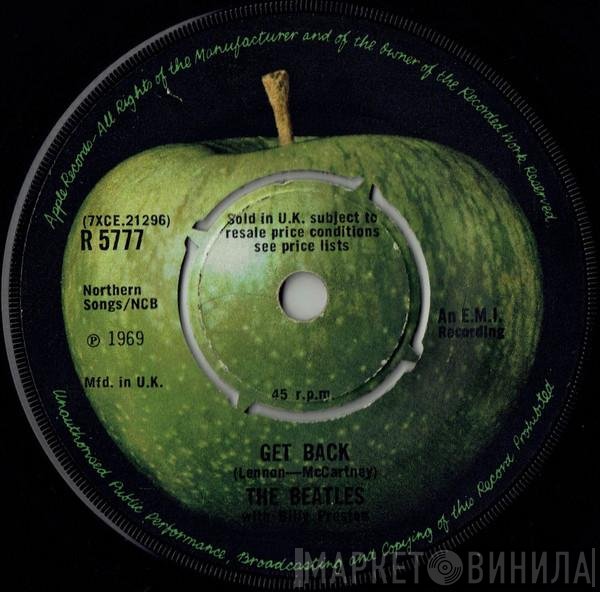 The Beatles With Billy Preston  - Get Back