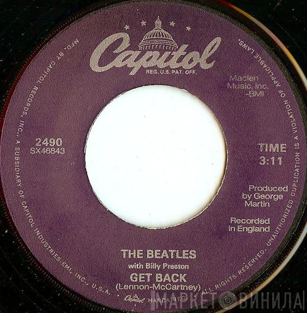 The Beatles With Billy Preston  - Get Back