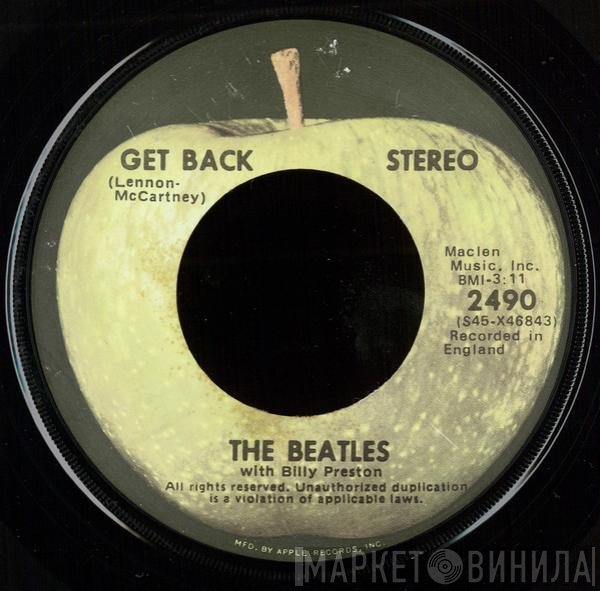 The Beatles With Billy Preston  - Get Back