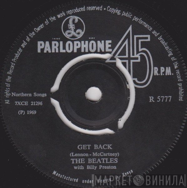 The Beatles With Billy Preston  - Get Back