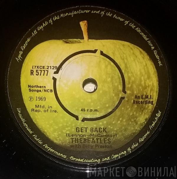 The Beatles With Billy Preston  - Get Back