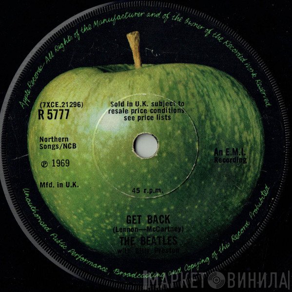 The Beatles With Billy Preston  - Get Back