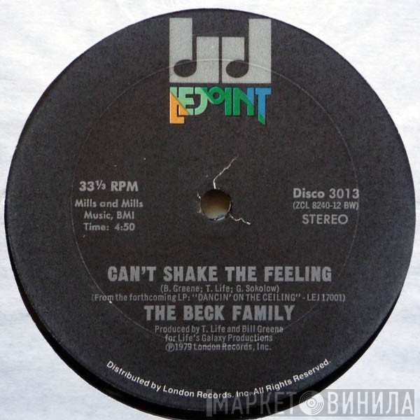 The Beck Family - Can't Shake The Feeling
