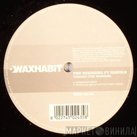 The Beginerz, Harold Matthews  - Tonight (The Remixes)