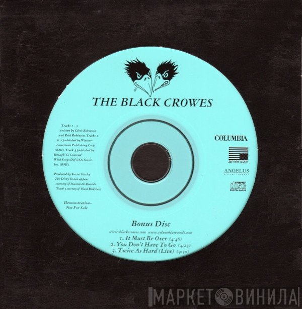 The Black Crowes  - Bonus Disc