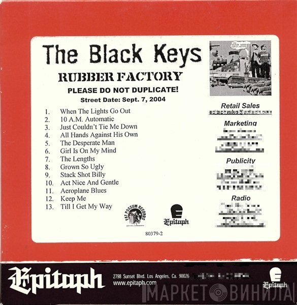 The Black Keys  - Rubber Factory