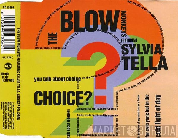 The Blow Monkeys Featuring Sylvia Tella  - Choice?