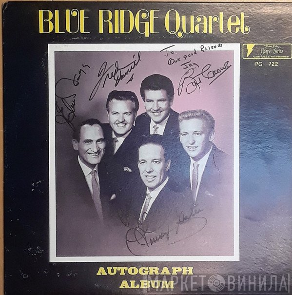 The Blue Ridge Quartet  - Autograph Album