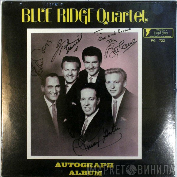 The Blue Ridge Quartet  - Autograph Album