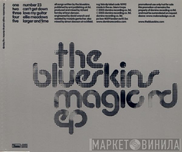 The Blueskins  - Magic Rd EP