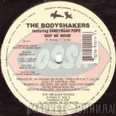 The Body Shakers, Sabrynaah Pope - Keep Me Movin