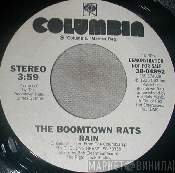The Boomtown Rats  - Rain
