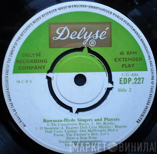 The Bowman-Hydes - Let's Have A Sing-Song