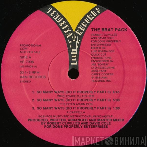 The Brat Pack - So Many Ways (Do It Properly Part II)